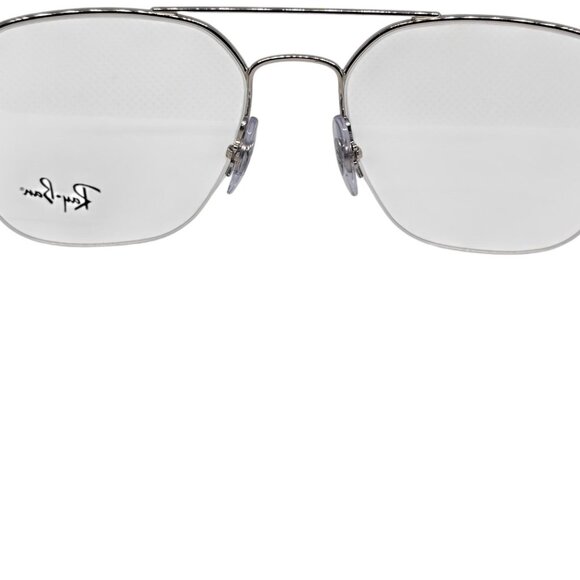 Ray-Ban RX6444 2501 Silver Frames 53-18-140 Aviator Metal RX-Able Unisex - Picture 8 of 9